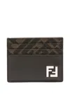 Fendi Ff Squared Card Holder