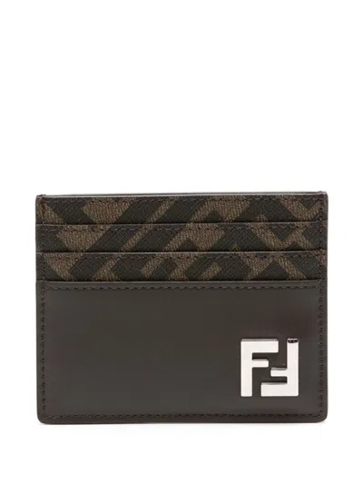FENDI FF SQUARED CARD HOLDER