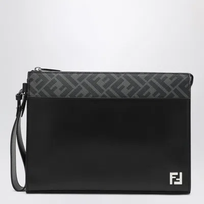 FENDI FENDI FF SQUARED CLUTCH MEN