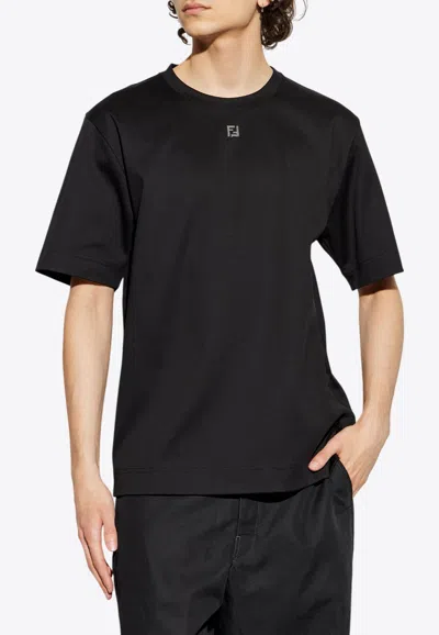 Fendi Ff Squared Crewneck T-shirt