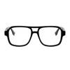 Fendi Ff Squared Eyeglasses In Black