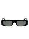 Fendi Fe40181i Ff Squared 01a Nero Sunglasses In Black