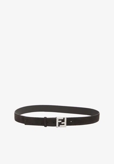 FENDI FF SQUARED MONOGRAM BELT