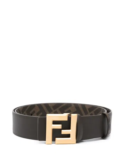 FENDI FF SQUARED REVERSIBLE BELT