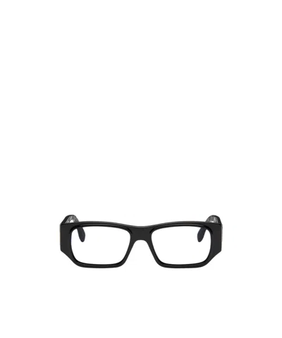 Fendi Ff Squared Sunglasses In Shiny Black