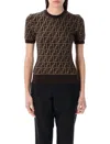 Fendi Ff Cotton Sweater