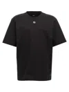 Fendi M.j. Ff Metal T-shirt In Black