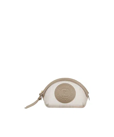 Fendi Ff Toiletry Case Medium In Sabbiator