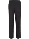 Fendi Ff Trousers In Black