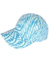 Fendi Ff Vertigo Print Canvas Baseball Cap