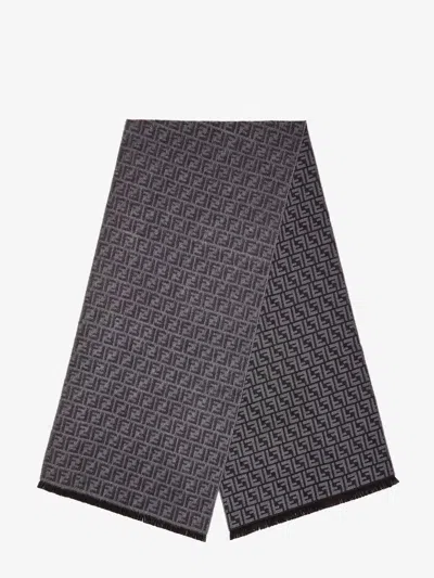 FENDI FF VIRGIN WOOL SCARF
