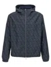 Fendi K-way Reversibile In Poliestere Stampato  Uomo