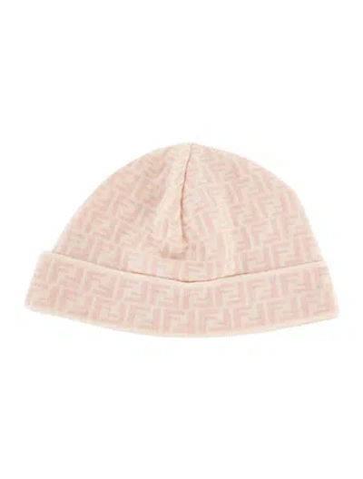 Pre-owned Fendi Ff Winter Beanie In Multi