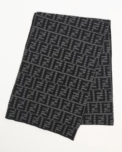 Fendi Ff Wool Scarf