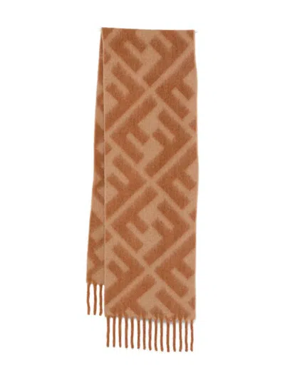 FENDI FENDI FF WOOL SCARF