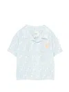Fendi Ff-monogram Shirt In Blue