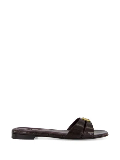 Fendi Ffold Hagfish Sandals In Multi
