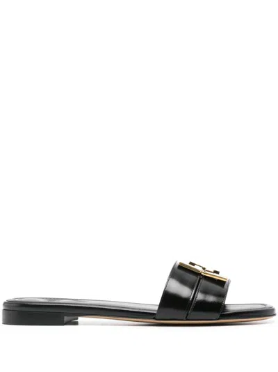 Fendi Ffold Slides In Black
