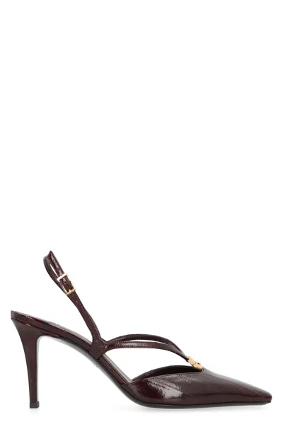FENDI FENDI FFOLD SLINGBACK PUMPS