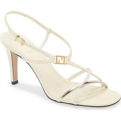 Fendi Ffold Slingback Sandal