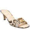 Fendi Brown Ayers Medium-heeled Sandals