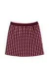 Fendi Ff-pattern Skirt In Multi
