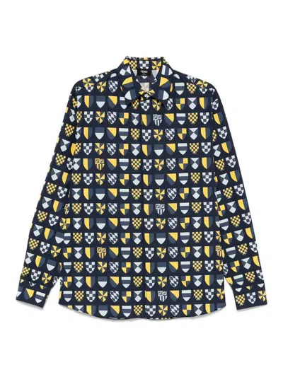 FENDI CAMISA - AZUL OSCURO