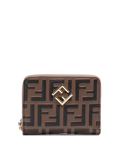 FENDI FFZIP AROUND WALLET