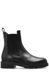 Fendi Filo Biker Ankle Boots In Black
