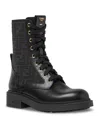 Fendi Filo Biker Boots In Black