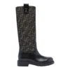 Fendi Filo Ff Boots In Black