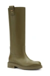 Fendi Filo Logo Boots In Militare
