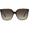 Fendi Fine 59mm Butterfly Sunglasses In Brown