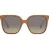 Fendi ' Fine 59mm Geometric Sunglasses In Brown