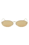 Fendi ' First 54mm Oval Sunglasses