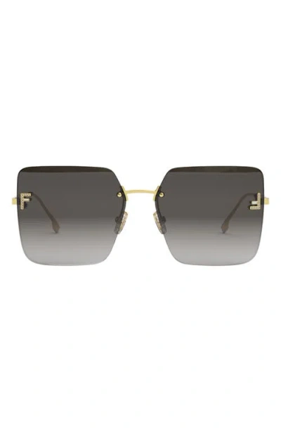 FENDI 'FENDI FIRST 59MM GEOMETRIC SUNGLASSES