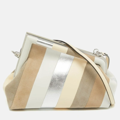 Pre-owned Fendi First Clutch In Multicolor