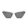 Fendi Fe4160us Cat-eye Crystalized Logo Sunglasses