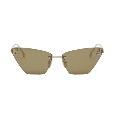 FENDI FENDI FIRST CRYSTAL SUNGLASSES