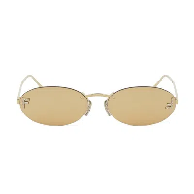 FENDI FENDI FIRST CRYSTAL SUNGLASSES