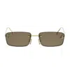 Fendi First Crystal Sunglasses In Brown