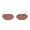 Fendi First Crystal Sunglasses In Pink
