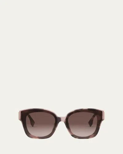 Fendi First Fe40098i Sunglasses In Colhavbrng