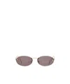 Fendi First Logo Sunglasses In Gray