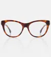 Fendi First Round Glasses In Brown