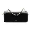 Fendi First Sight Rectangular Flap Bag In Black