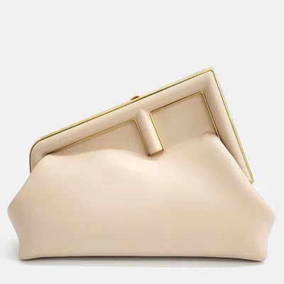 Pre-owned Fendi First Small Bag In Pink