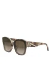 Fendi First Square Sunglasses, 63mm In Brown