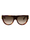 Fendi Fe40150i 53f Havana Sunglasses In Havana