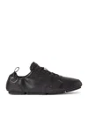 Fendi Fit Low-top Sneakers In Black Leather In Black